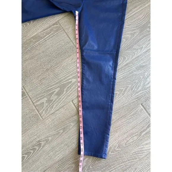 AG Adriano Goldschmied Womens Farrah Skinny Fit Coated Jeans Size 31